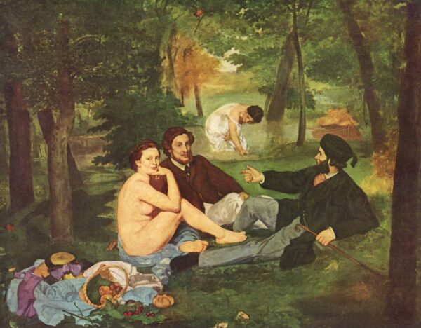 The Luncheon on the Grass by Édouard Manet, hand-painted oil painting reproduction
