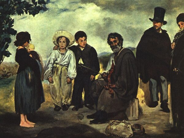 The Old Musician by Édouard Manet, hand-painted oil painting reproduction