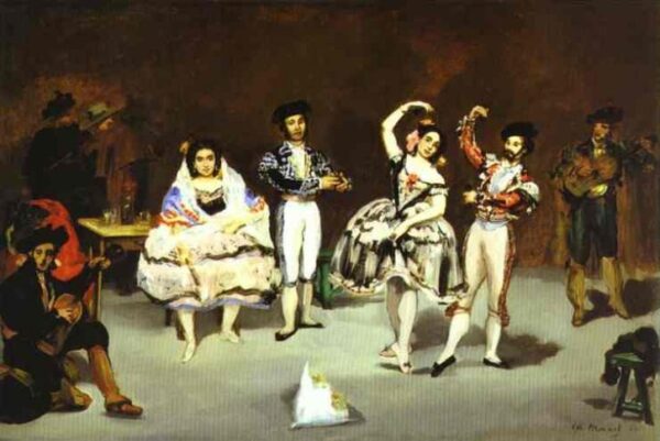 The Spanish Ballet by Édouard Manet, hand-painted oil painting reproduction