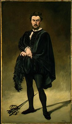 The Tragic Actor by Édouard Manet, hand-painted oil reproduction