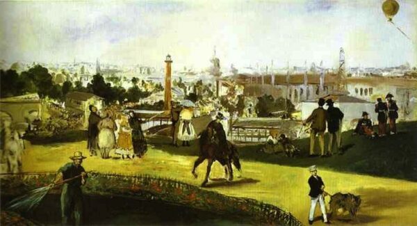 The Universal Exhibition by Édouard Manet, hand-painted oil painting reproduction