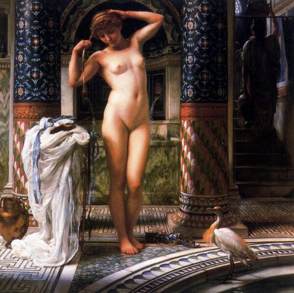 Diadumene by Edward John Poynter, hand-painted oil painting reproduction