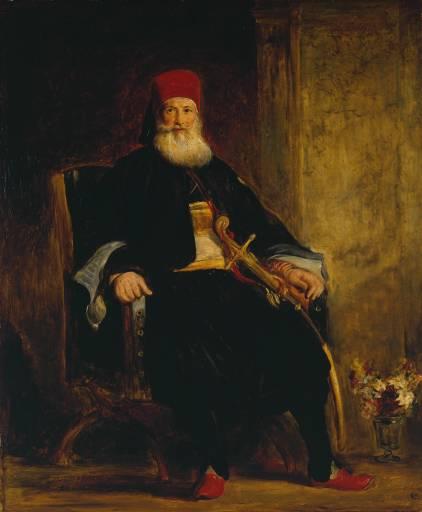 His Highness Muhemed Ali, Pacha of Egypt by David Wilkie, hand-painted oil reproduction