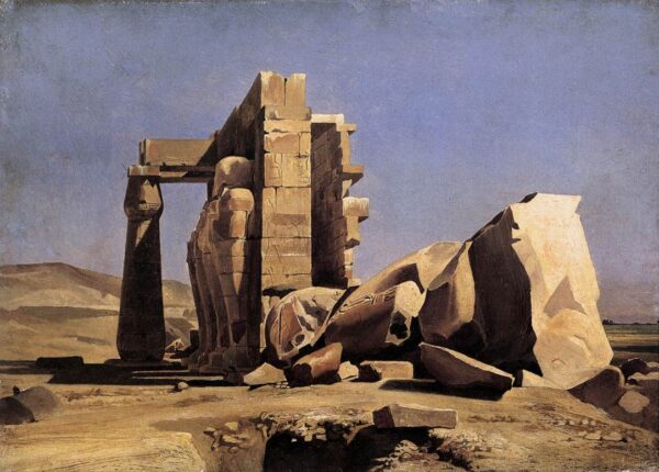 Egyptian Temple by Charles Gleyre, hand-painted oil painting reproduction