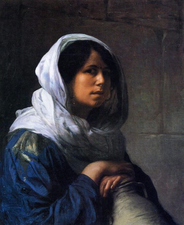 Egyptian Water Carrier by Jean-Léon Gérôme, hand-painted oil painting reproduction
