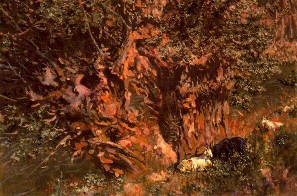 El Arbol Centenario by Antonio Muñoz Degrain, hand-painted oil painting reproduction