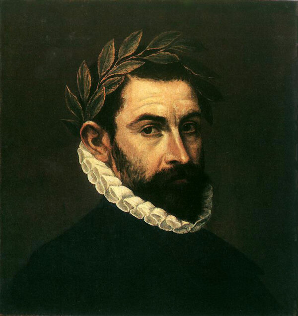 Poet Ercilla y Zuniga by El Greco, hand-painted oil painting reproduction
