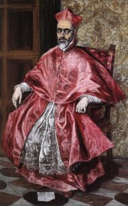 Portrait of a Cardinal by El Greco, hand-painted oil painting reproduction