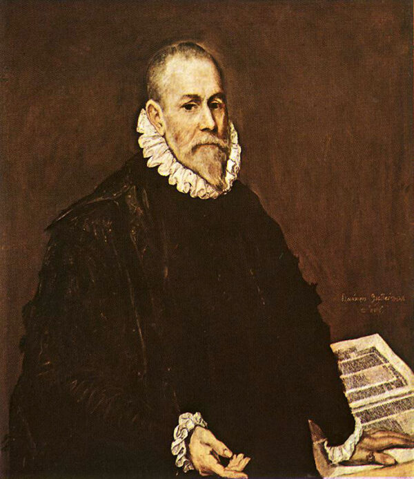 Portrait of a Doctor by El Greco, hand-painted oil painting reproduction