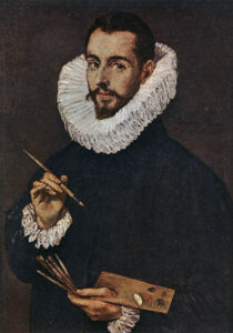 Portrait of the Artists Son Jorge Manuel by El Greco, hand-painted oil painting reproduction