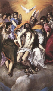 The Holy Trinity by El Greco, hand-painted oil painting reproduction