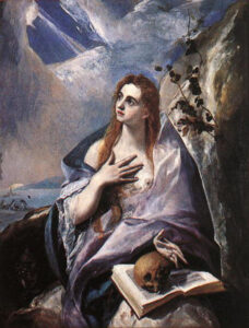 The Magdalene B by El Greco, hand-painted oil painting reproduction