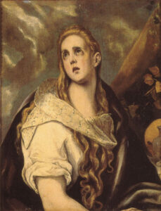 The Penitent Magdalene by El Greco, hand-painted oil painting reproduction
