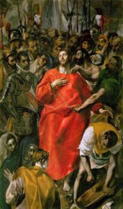 The Spoliation by El Greco, hand-painted oil painting reproduction