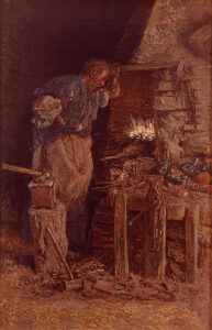 El Herrero by Antonio Muñoz Degrain, hand-painted oil painting reproduction