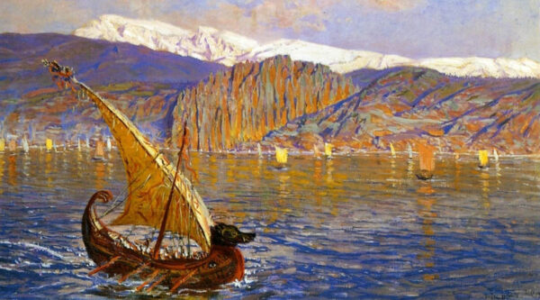 El Libano by Antonio Muñoz Degrain, hand-painted oil painting reproduction