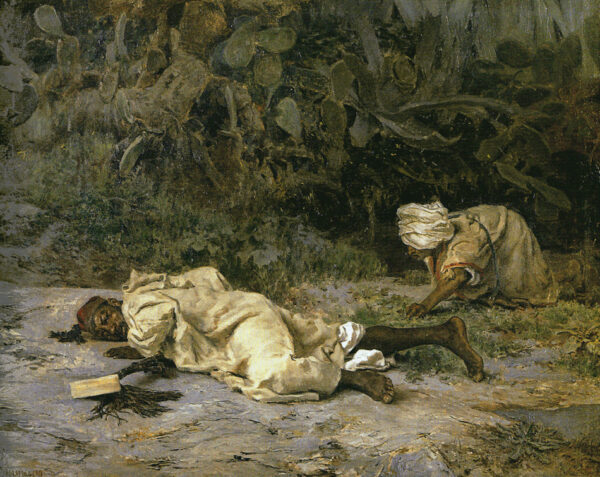 El Rastreador by Antonio Muñoz Degrain, hand-painted oil painting reproduction