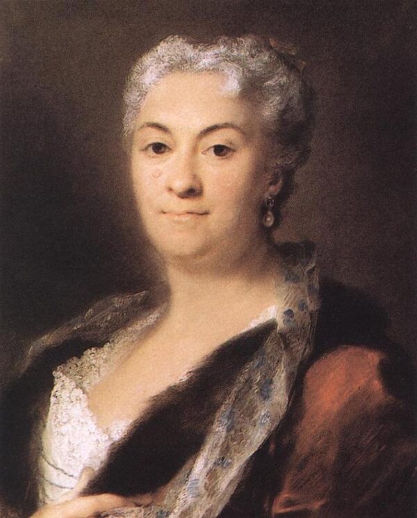 Elderly Lady by Rosalba Carriera, hand-painted oil painting reproduction