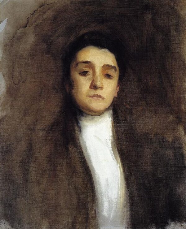 Eleanora Duse by John Singer Sargent, hand-painted oil painting reproduction