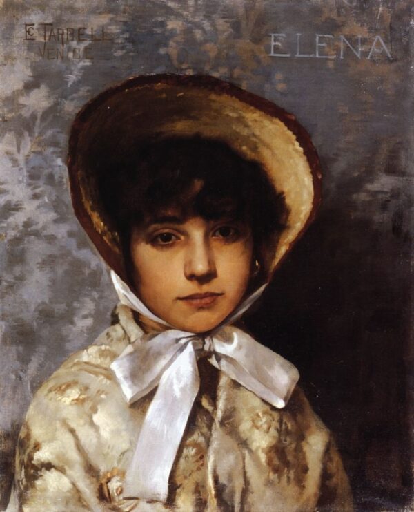 Elena by Edmund Tarbell, hand-painted oil painting reproduction