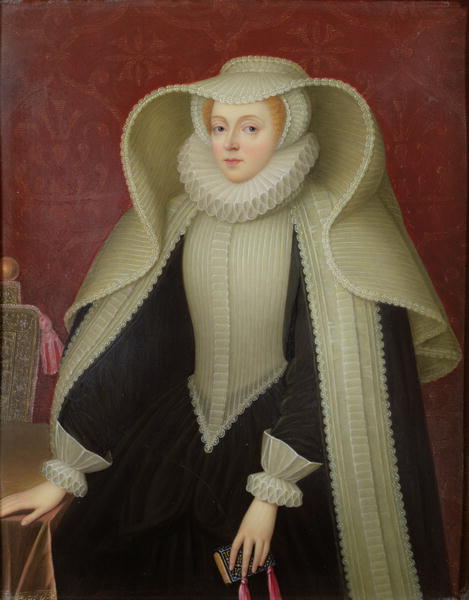 Elizabeth Cooke by Henry Bone, hand-painted oil reproduction