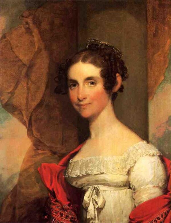 Elizabeth Porter Wheeler by Gilbert Stuart, hand-painted oil painting reproduction