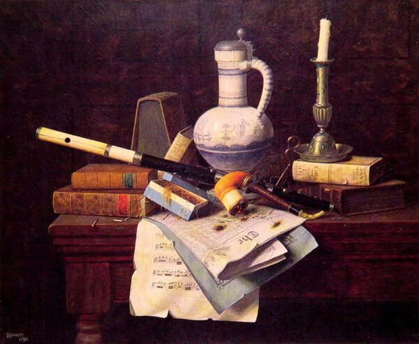 Emblems of Peace by William Michael Harnett, hand-painted oil painting reproduction