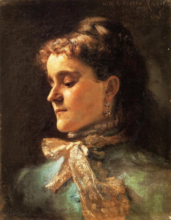 Emily Sargent by John Singer Sargent, hand-painted oil painting reproduction