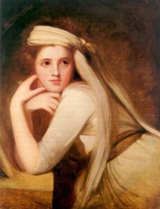 Emma Hamilton as a Bacchante by George Romney, hand-painted oil painting reproduction