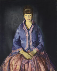 Emma in the Purple Dress by George Bellows, hand-painted oil painting reproduction