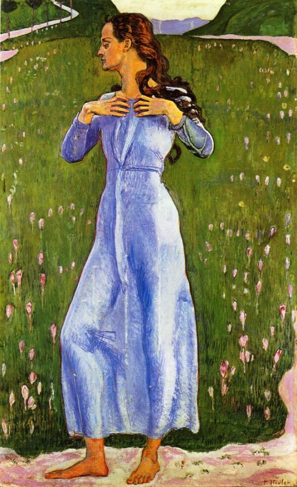 Emotion by Ferdinand Hodler, hand-painted oil painting reproduction