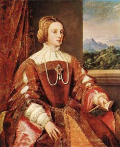 Empress Isabel of Portugal by Titian, hand-painted oil painting reproduction