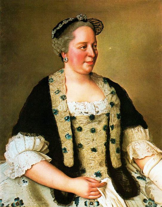 Empress Maria Theresia of Austria by Jean-Étienne Liotard, hand-painted oil reproduction