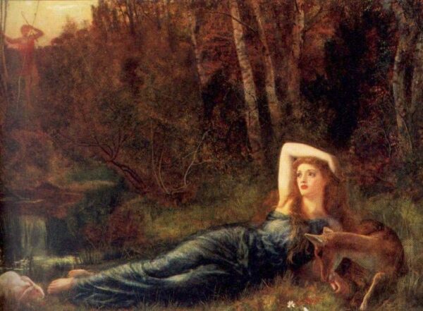 Endymion by Arthur Hughes, hand-painted oil painting reproduction