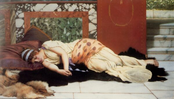 Endymion by John William Godward, hand-painted oil painting reproduction