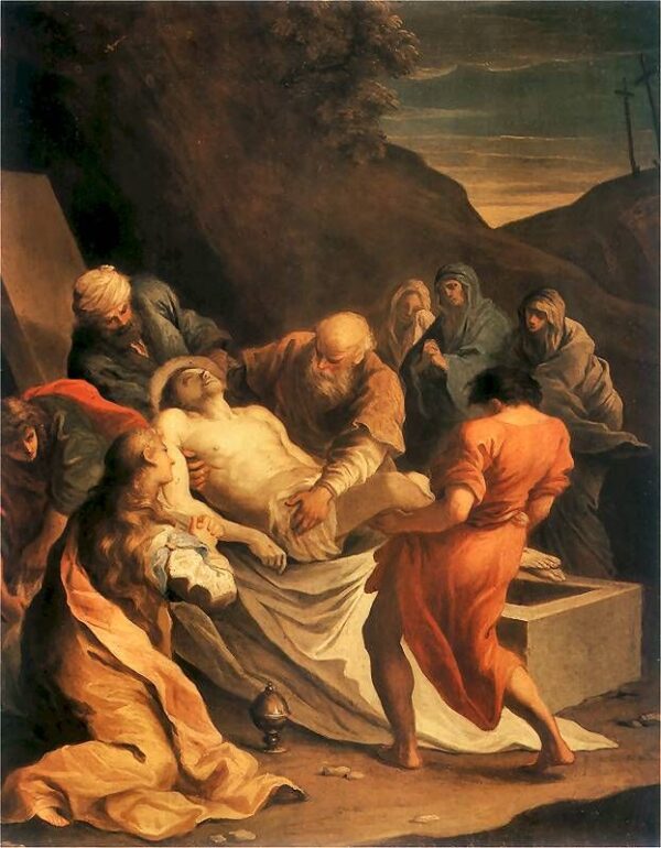 Entombment by Szymon Czechowicz, hand-painted oil painting reproduction