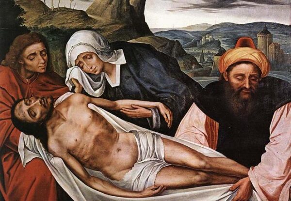 Entombment by Quentin Massys, hand-painted oil painting reproduction