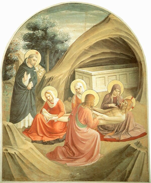 Entombment of Christ by Fra Angelico, hand-painted oil painting reproduction