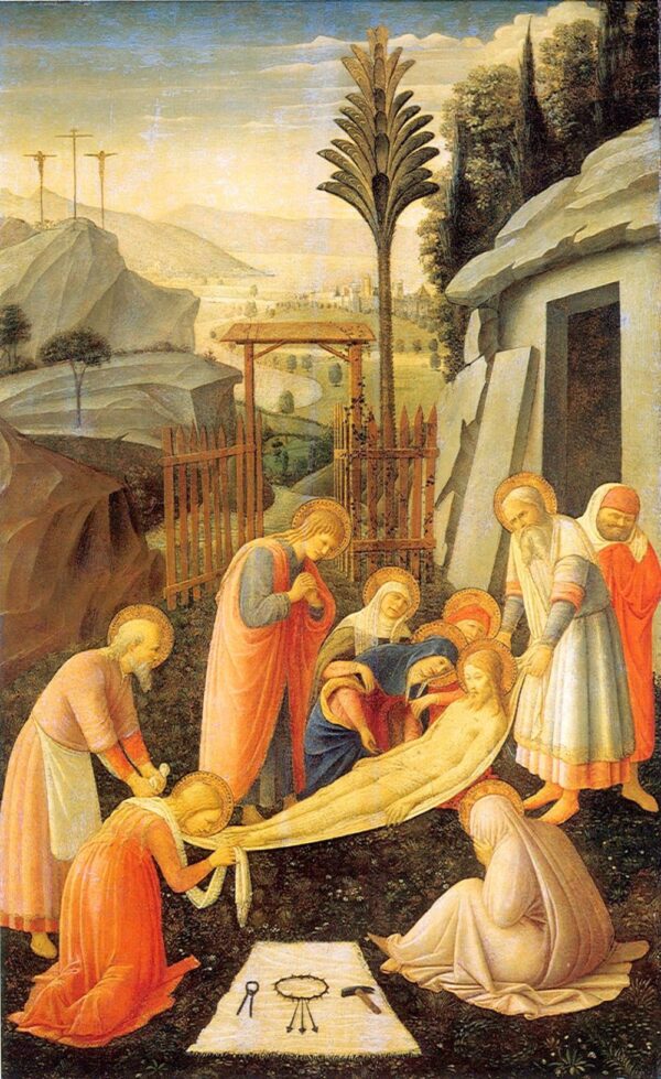 Entombment of Christ b by Fra Angelico, hand-painted oil painting reproduction