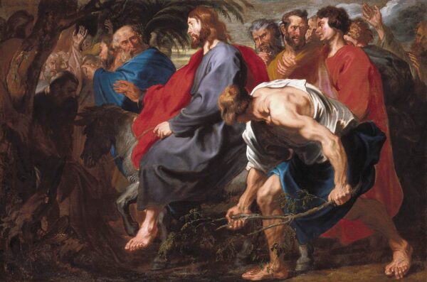 Entry of Christ into Jerusalem by Sir Anthony van Dyck, hand-painted oil painting reproduction