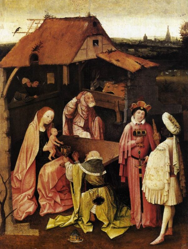 Epiphany by Hieronymus Bosch, hand-painted oil painting reproduction