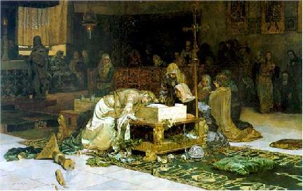 Escena by Antonio Muñoz Degrain, hand-painted oil reproduction
