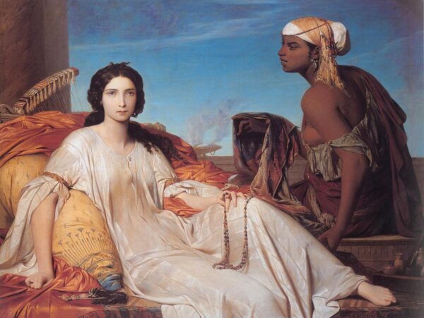 Esther by François-Léon Benouville, hand-painted oil reproduction
