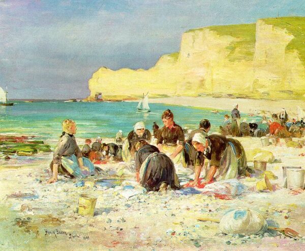 Etreat by Henry Bacon, hand-painted oil painting reproduction