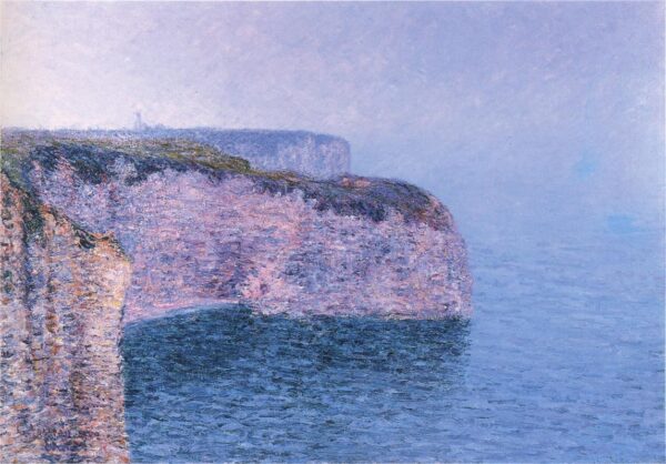 Etretat – La Point de Batterie by Gustave Loiseau, hand-painted oil painting reproduction