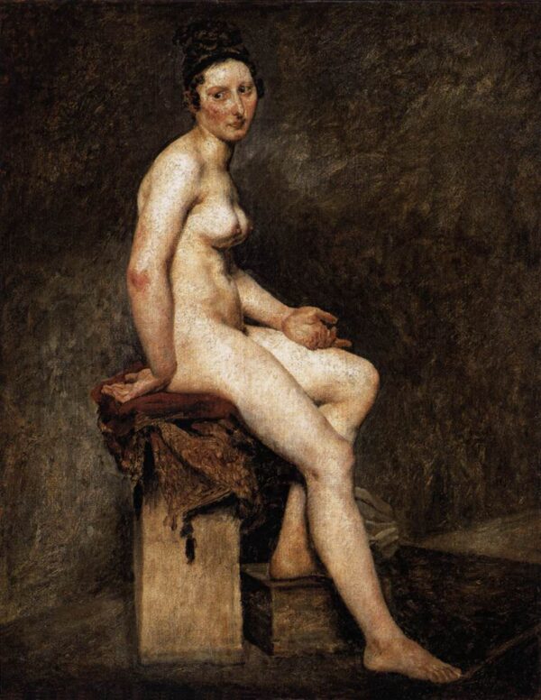 Mlle Rose by Eugène Delacroix, hand-painted oil painting reproduction
