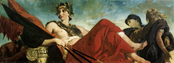War by Eugène Delacroix, hand-painted oil painting reproduction