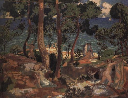 Euridice by Maurice Denis, hand-painted oil reproduction