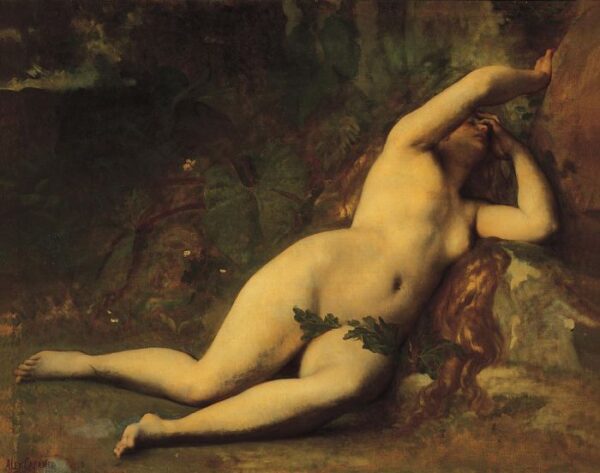 Eve After The Fall by Alexandre Cabanel, hand-painted oil painting reproduction