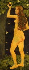 Eve Picking the Apple by Paul Sérusier, hand-painted oil painting reproduction